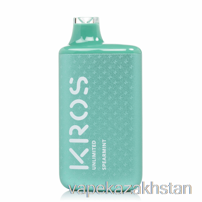 Vape Smoke KROS Unlimited 6000 Disposable Spearmint